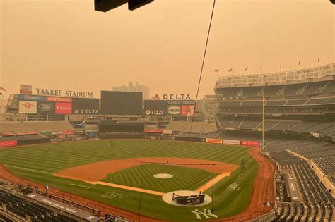 MLB monitoring Canadian wildfire smoke above Yankee Stadium ahead of Yankees-White Sox game